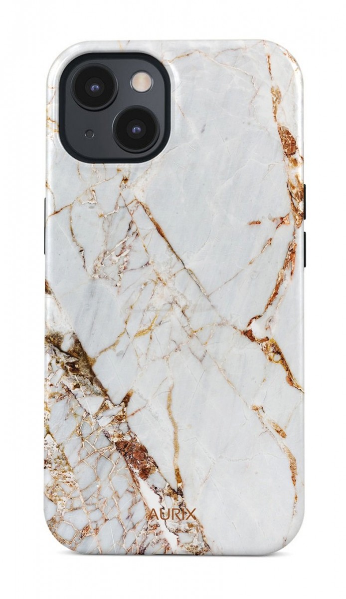 Luxusní kryt AURIX na iPhone 13 Mini Antique Marble
