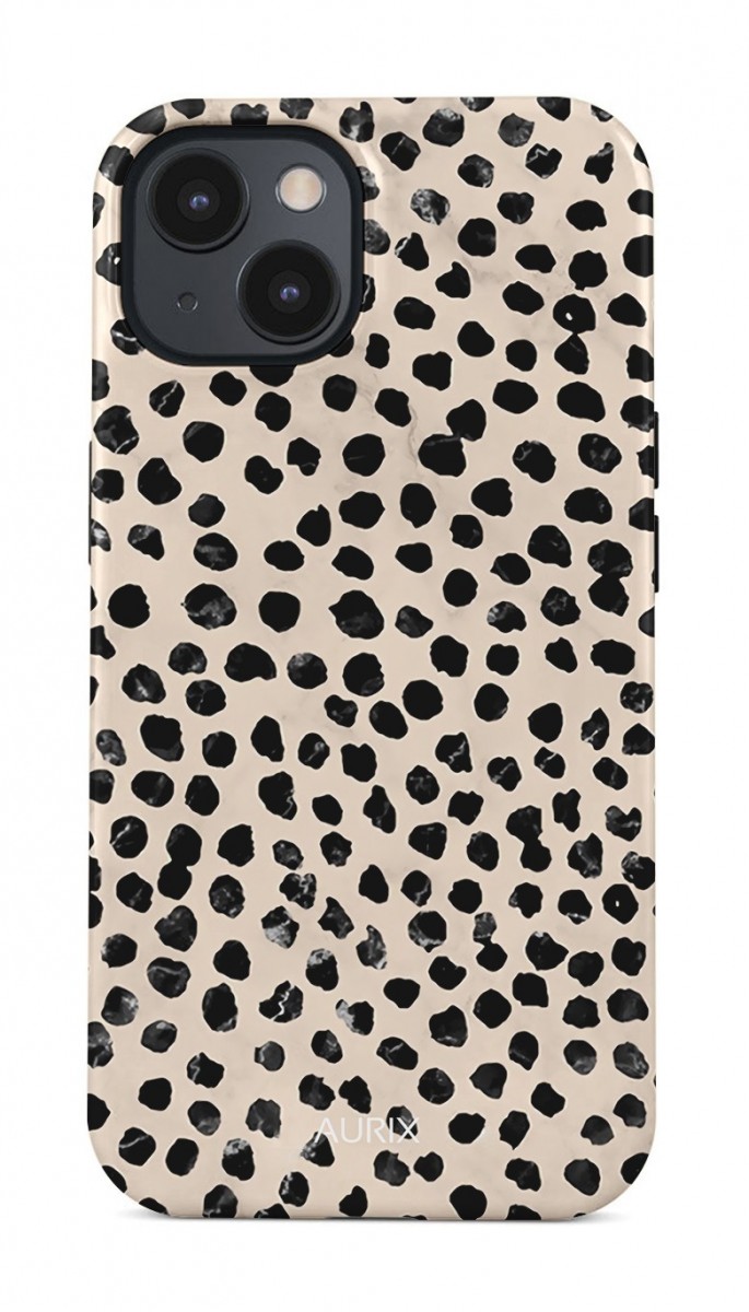 Levně Kryt AURIX iPhone 13 Mini pevný Minimalist Dots 127109 (pouzdro neboli obal na mobil iPhone 13 Mini)