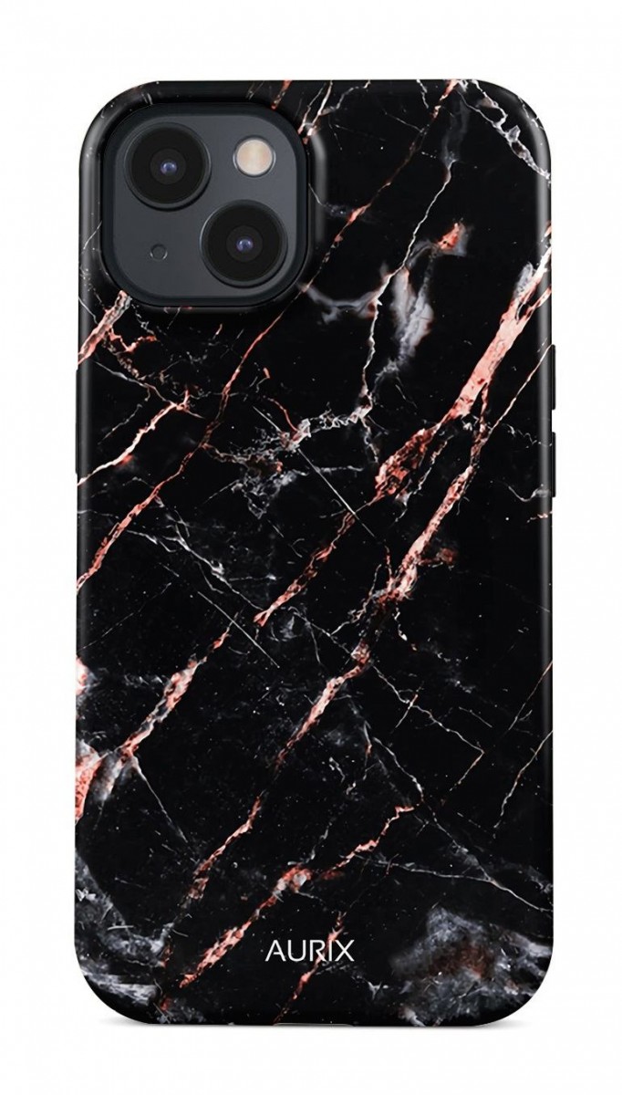 Luxusní kryt AURIX na iPhone 13 Mini Euphoria Marble