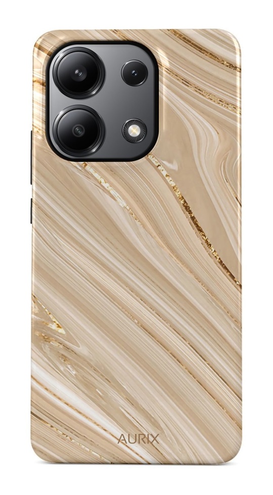 Levně Kryt AURIX Xiaomi Redmi Note 13 Pro pevný Golden Sands 127118 (pouzdro neboli obal na mobil Xiaomi Redmi Note 13 Pro)