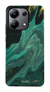 Luxusní kryt AURIX na Xiaomi Redmi Note 13 Pro Green Lagoon
