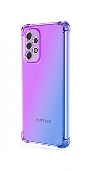 Zadní kryt na Samsung A23 5G Shock duhový fialovo-modrý