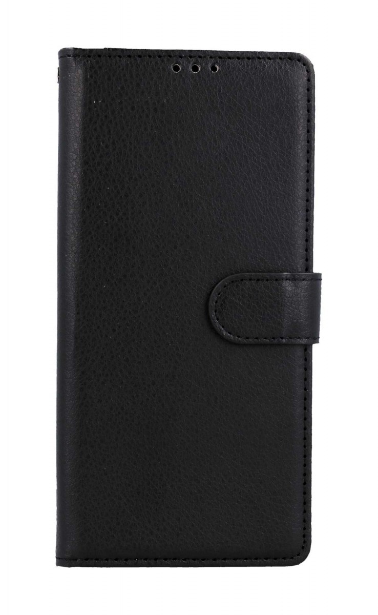 Levně Pouzdro TopQ Samsung S24 Ultra knížkové černé s přezkou 117136 (kryt neboli obal Samsung S24 Ultra)