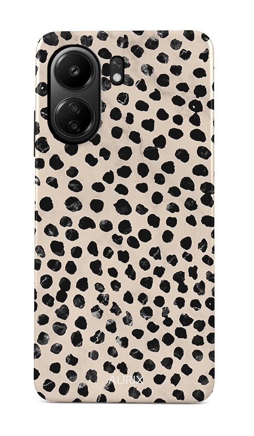 Levně Kryt AURIX Xiaomi Redmi 13C pevný Minimalist Dots 127152 (pouzdro neboli obal na mobil Xiaomi Redmi 13C)