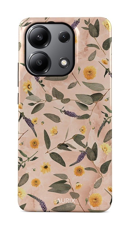 Luxusní kryt AURIX na Xiaomi Redmi Note 13 Summer Bloom