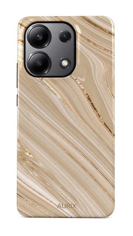 Levně Kryt AURIX Xiaomi Redmi Note 13 pevný Golden Sands 127180 (pouzdro neboli obal na mobil Xiaomi Redmi Note 13)