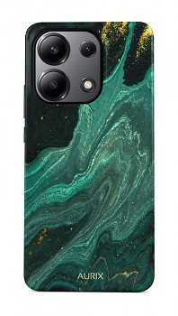 Luxusní kryt AURIX na Xiaomi Redmi Note 13 Green Lagoon