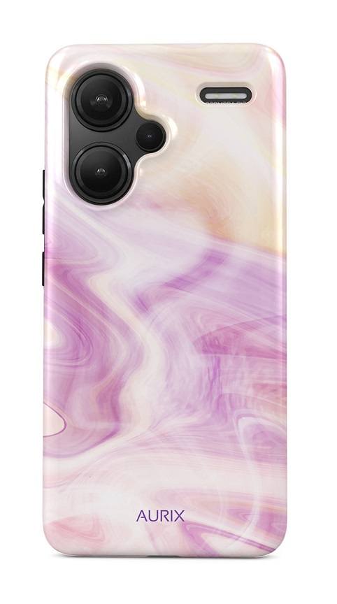 Levně Kryt AURIX Xiaomi Redmi Note 13 Pro+ 5G pevný Pinky Wave 127223 (pouzdro neboli obal na mobil Xiaomi Redmi Note 13 Pro+ 5G)