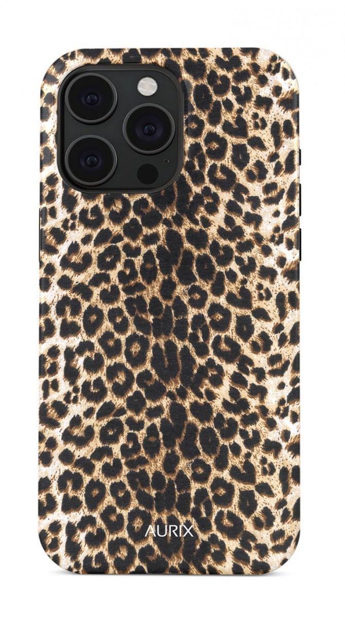 Luxusní kryt AURIX MagSafe na iPhone 14 Pro Animal