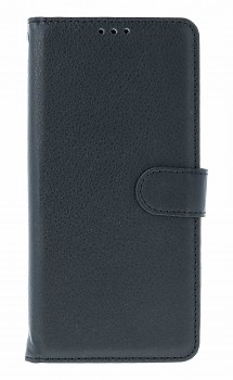 Knížkové pouzdro na Xiaomi Redmi Note 14 Pro 5G černé s přezkou