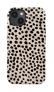 Luxusní kryt AURIX MagSafe na iPhone 15 Minimalist Dots