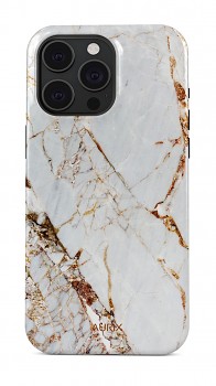 Luxusní kryt AURIX MagSafe na iPhone 14 Pro Antique Marble