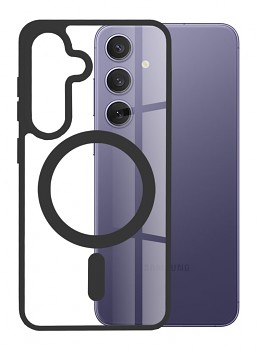 Zadní pevný kryt Magnetic na Samsung S24 Plus s černým rámečkem