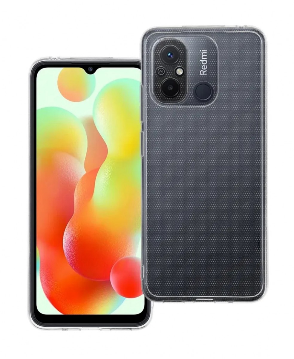 Levně Kryt TopQ Xiaomi Redmi 12C 2 mm průhledný 97398 (pouzdro neboli obal na mobil Xiaomi Redmi 12C)