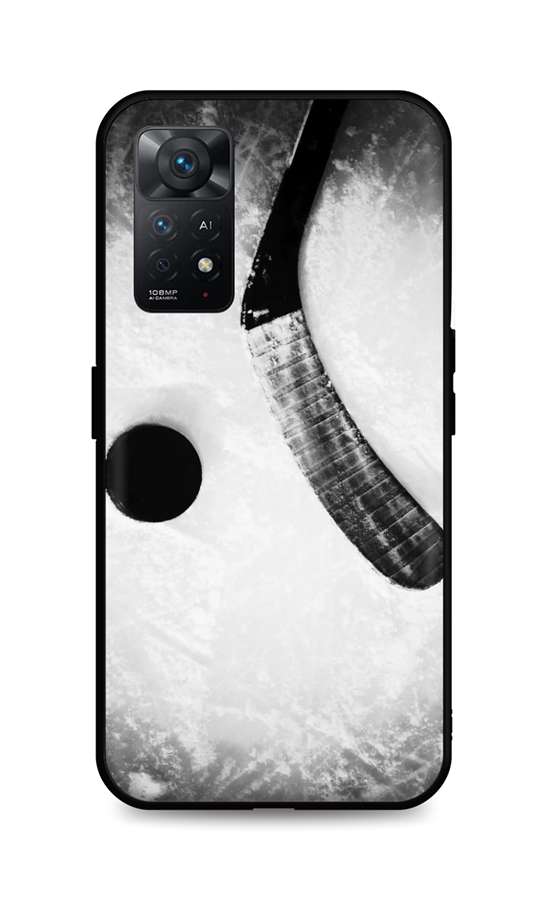 Zadní silikonový kryt DARK na Xiaomi Redmi Note 11 Pro Hockey