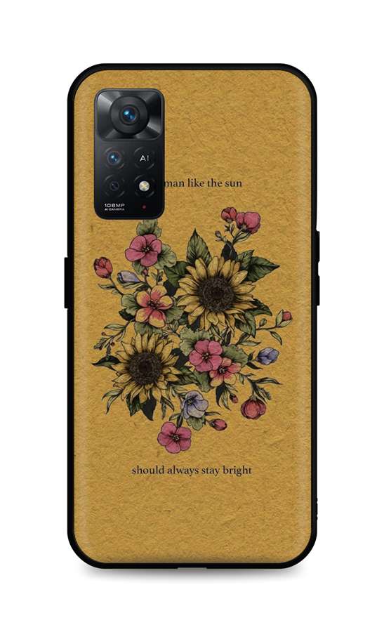 Zadní silikonový kryt DARK na Xiaomi Redmi Note 11 Pro Bouquet
