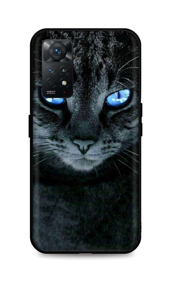 Levně Kryt TopQ Xiaomi Redmi Note 11 Pro silikon Dark Cat 67443 (pouzdro neboli obal na mobil Xiaomi Redmi Note 11 Pro)