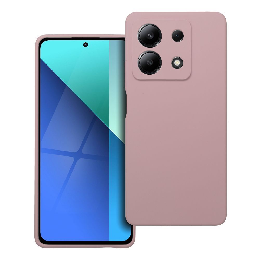 Kryt TopQ Essential Xiaomi Redmi Note 13 5G pudrový 127444