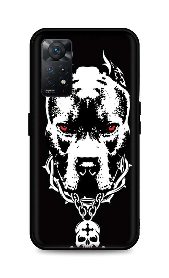 Levně Kryt TopQ Xiaomi Redmi Note 11 Pro silikon Fighting Dog 67445 (pouzdro neboli obal na mobil Xiaomi Redmi Note 11 Pro)