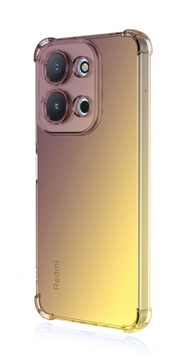 Levně Kryt TopQ Xiaomi Redmi 15C Shock duhový purpurovo-žlutý 167458 (pouzdro neboli obal na mobil Xiaomi Redmi 15C)