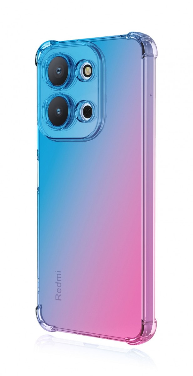 Levně Kryt TopQ Xiaomi Redmi 15C Shock duhový modro-růžový 167463 (pouzdro neboli obal na mobil Xiaomi Redmi 15C)