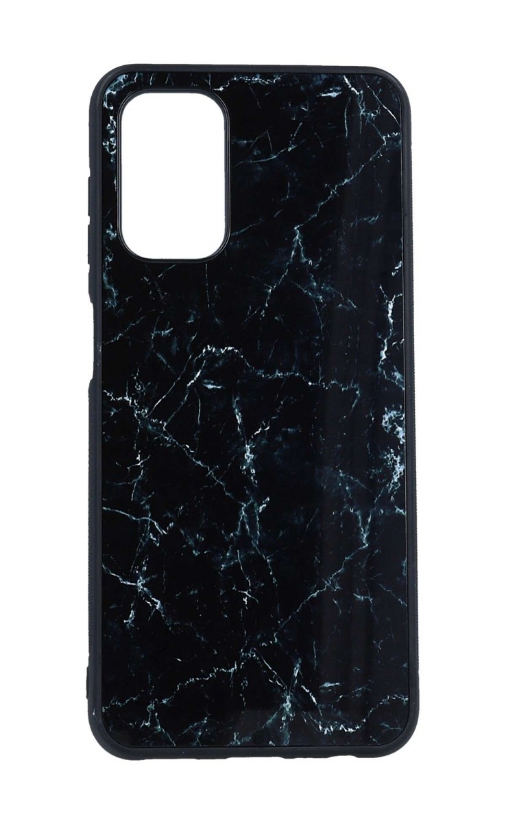 Levně Kryt TopQ Marble Samsung A13 pevný Smoky Black 97548 (pouzdro neboli obal na mobil Samsung A13)