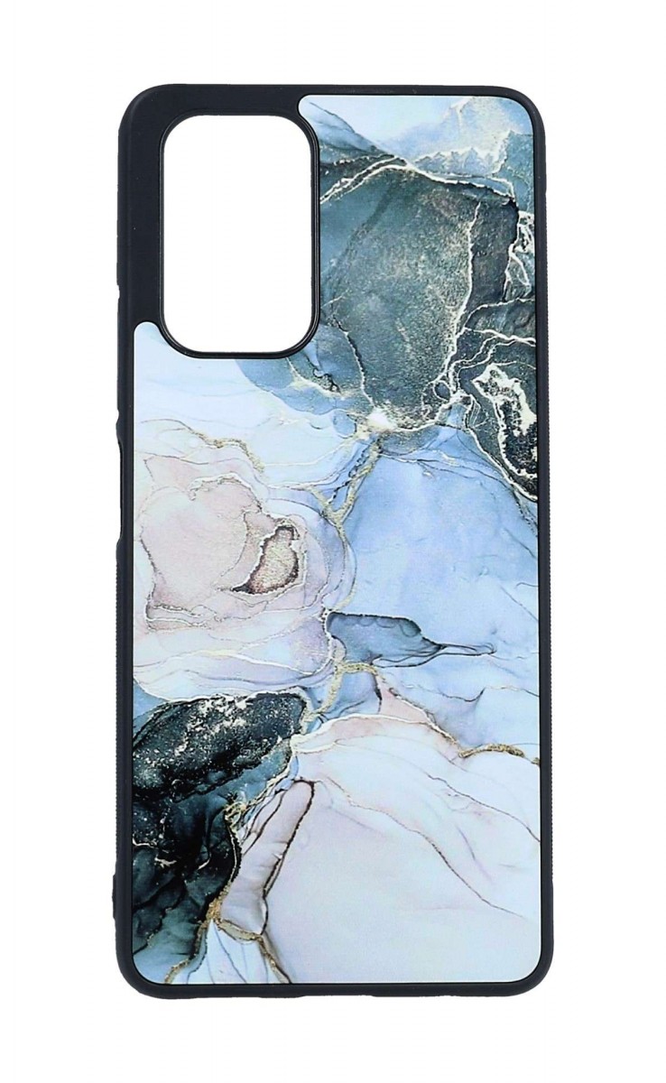 Zadní pevný kryt Marble na Xiaomi Redmi Note 10 Pro Smoky Color