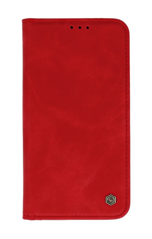 Levně Knížkové pouzdro Wonder Smart pro Xiaomi Redmi Note 13 4G červené