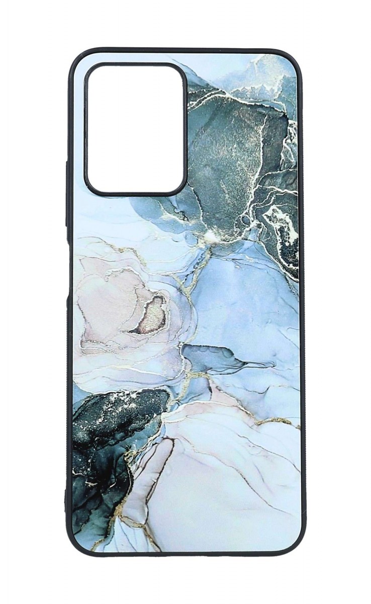 Levně Kryt TopQ Marble Xiaomi Redmi Note 12 5G pevný Smoky Color 97575 (pouzdro neboli obal na mobil Xiaomi Redmi Note 12 5G)