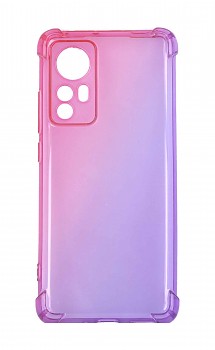 Zadní kryt na Xiaomi 12 Shock duhový růžovo-fialový