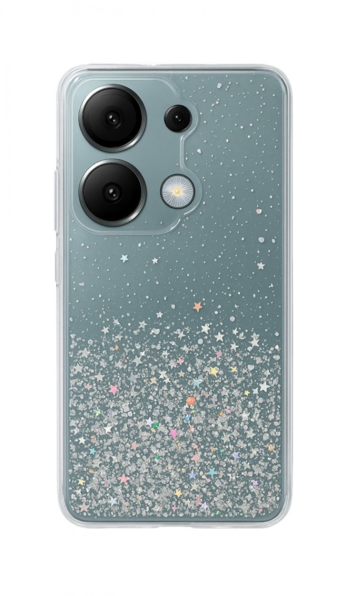 Levně Zadní kryt pro Xiaomi Redmi Note 13 Pro 4G Brilliant Transparent