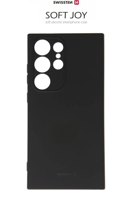 Zadní kryt Swissten Soft Joy pro Samsung Galaxy S26 Ultra černý