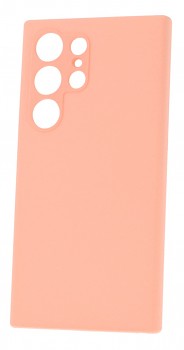 Zadní kryt Silicone Lite pro Samsung Galaxy S24 Ultra peach