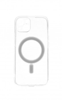 Zadní pevný kryt na iPhone 13 s MagSafe průhledný