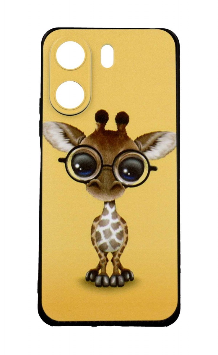 Zadní kryt DARK na Xiaomi Redmi 13C Cute Giraffe