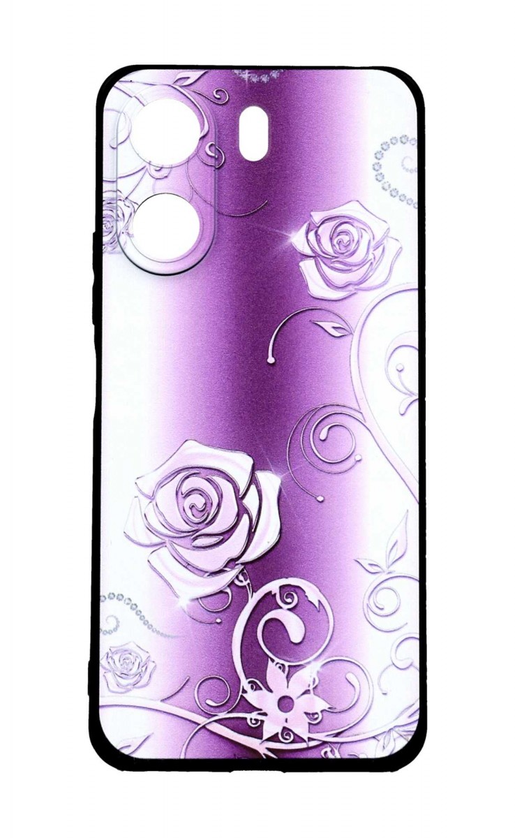 Zadní kryt DARK na Xiaomi Redmi 13C Abstract Roses