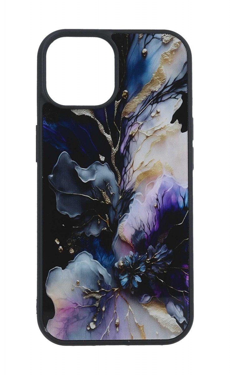 Zadní kryt Flexible na iPhone 15 Mystic Flower