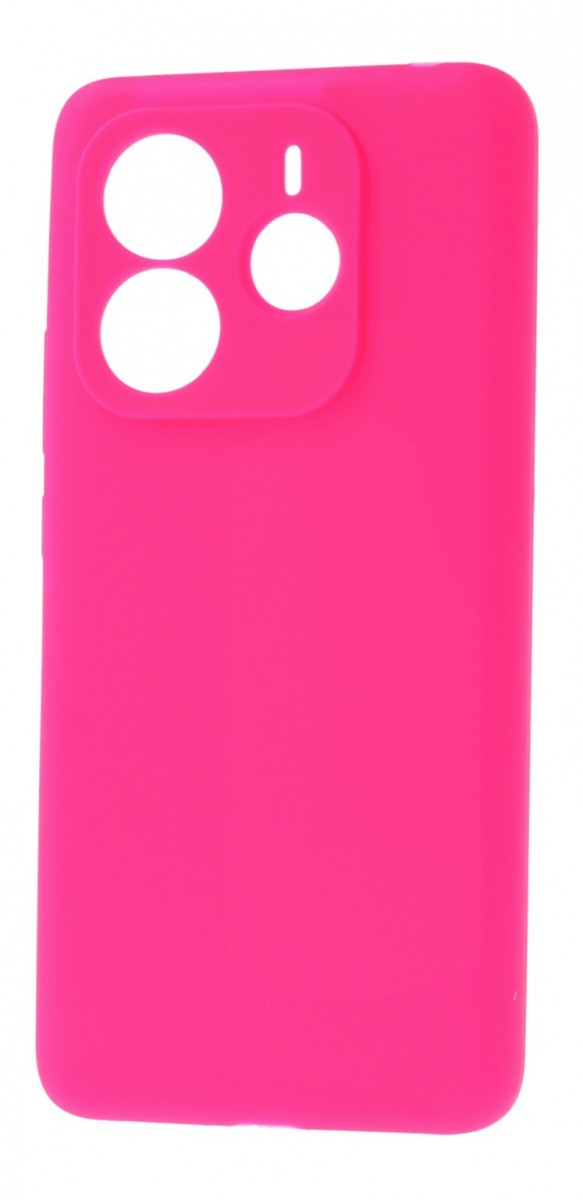 Zadní kryt Silicone Lite pro Xiaomi Redmi Note 14 5G fuchsiový