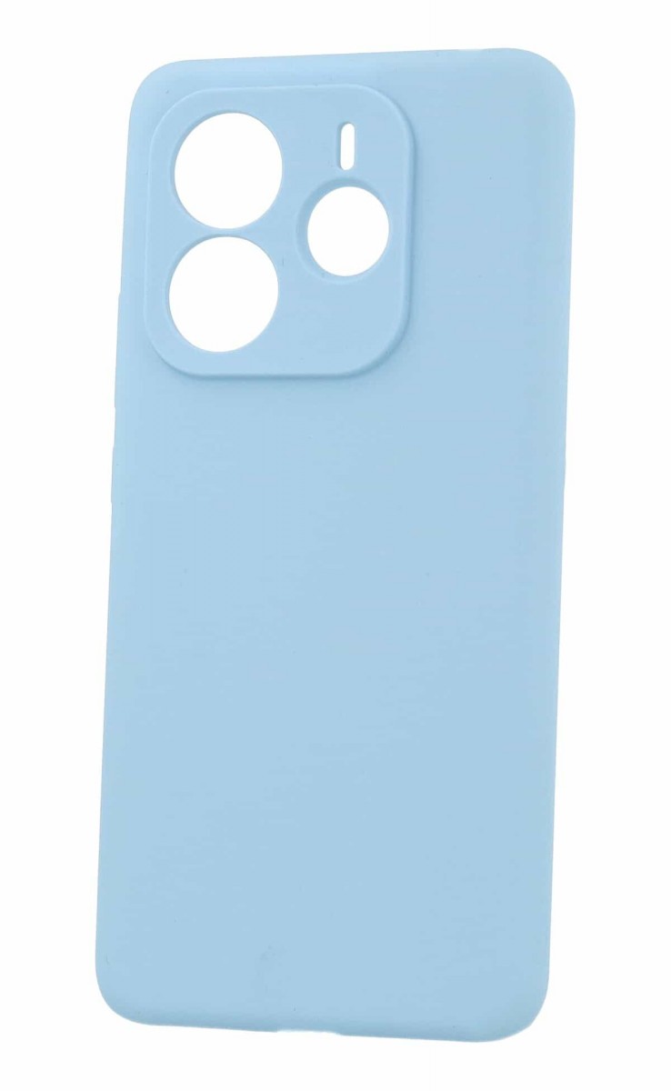 Zadní kryt Silicone Lite pro Xiaomi Redmi Note 14 5G světle modrý