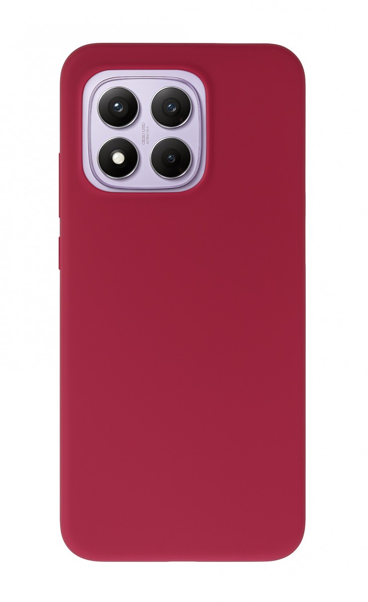 Zadní kryt Silicone Lite pro Xiaomi Redmi Note 14 Pro 5G burgundy