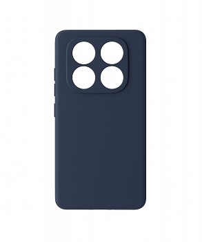 Zadní kryt Silicone Lite pro Xiaomi Redmi Note 14 Pro 5G tmavě modrý