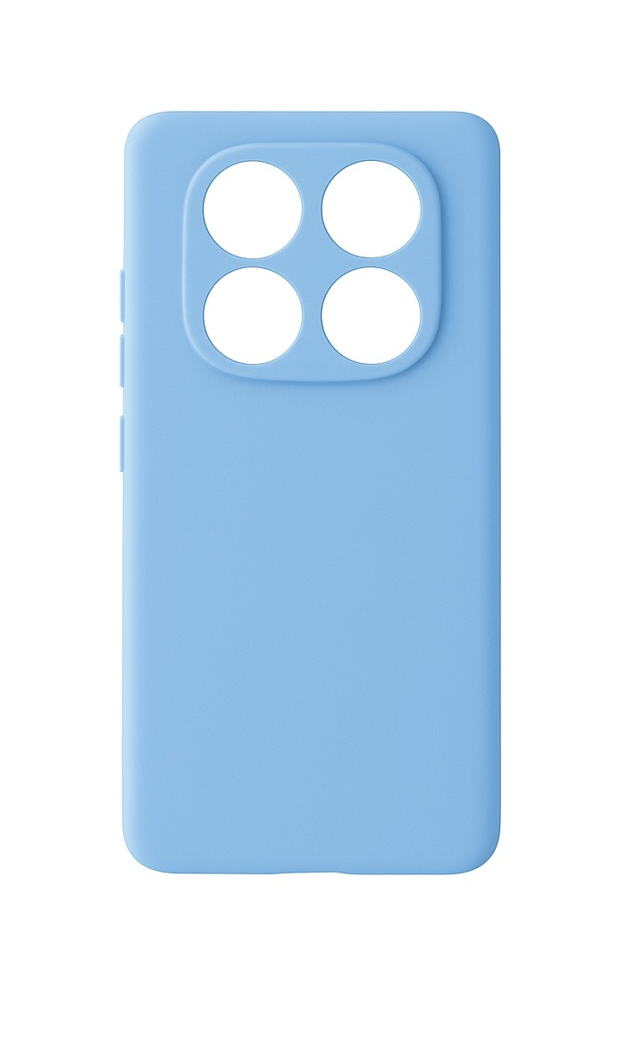 Zadní kryt Silicone Lite pro Xiaomi Redmi Note 14 Pro 5G světle modrý