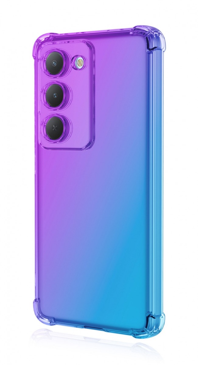 Levně Kryt TopQ Xiaomi Redmi 15 Shock duhový fialovo-modrý 167704 (pouzdro neboli obal na mobil Xiaomi Redmi 15)