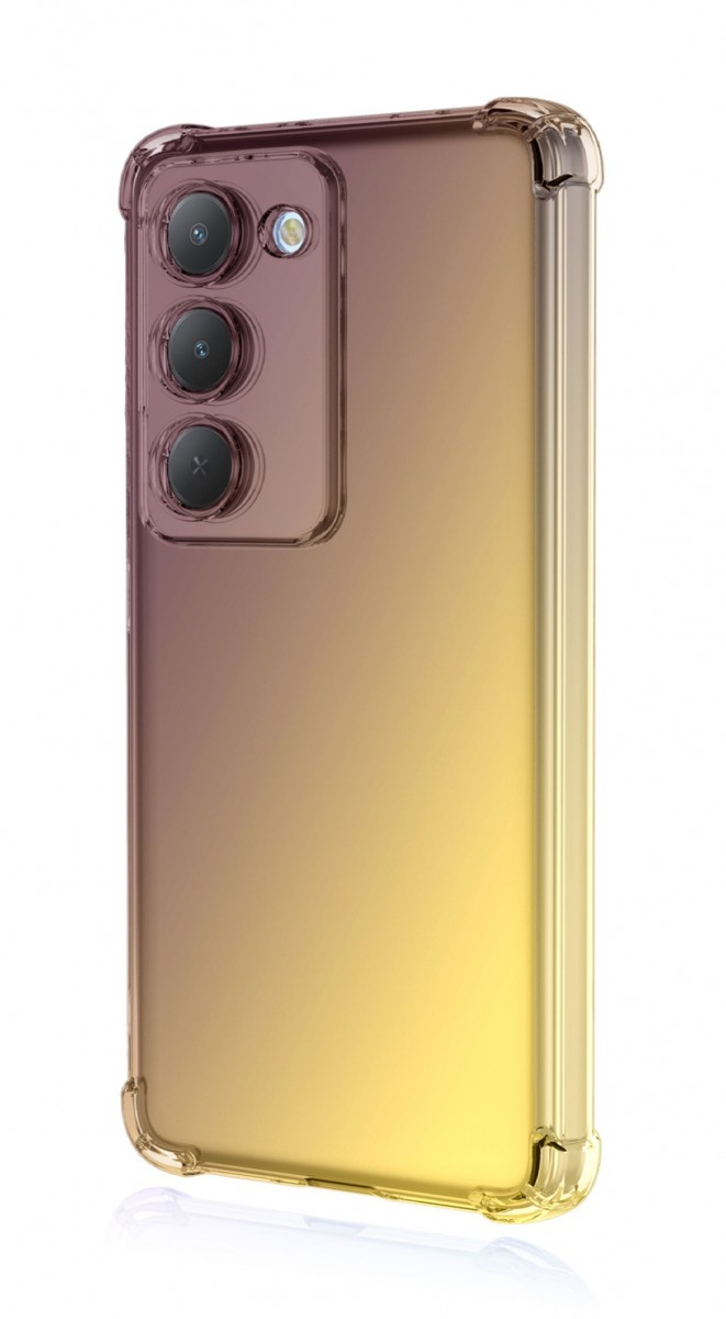 Levně Kryt TopQ Xiaomi Redmi 15 Shock duhový purpurovo-žlutý 167705 (pouzdro neboli obal na mobil Xiaomi Redmi 15)