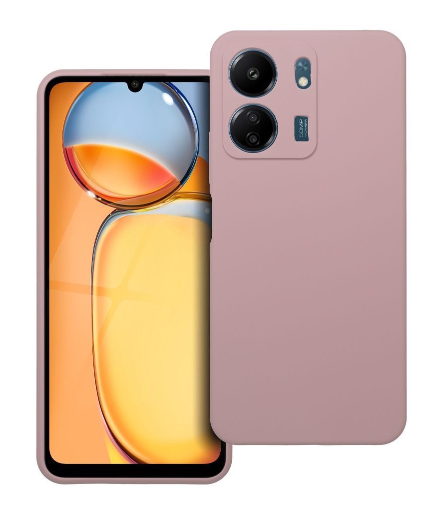 Zadní kryt Essential na Xiaomi Redmi 13C pudrový