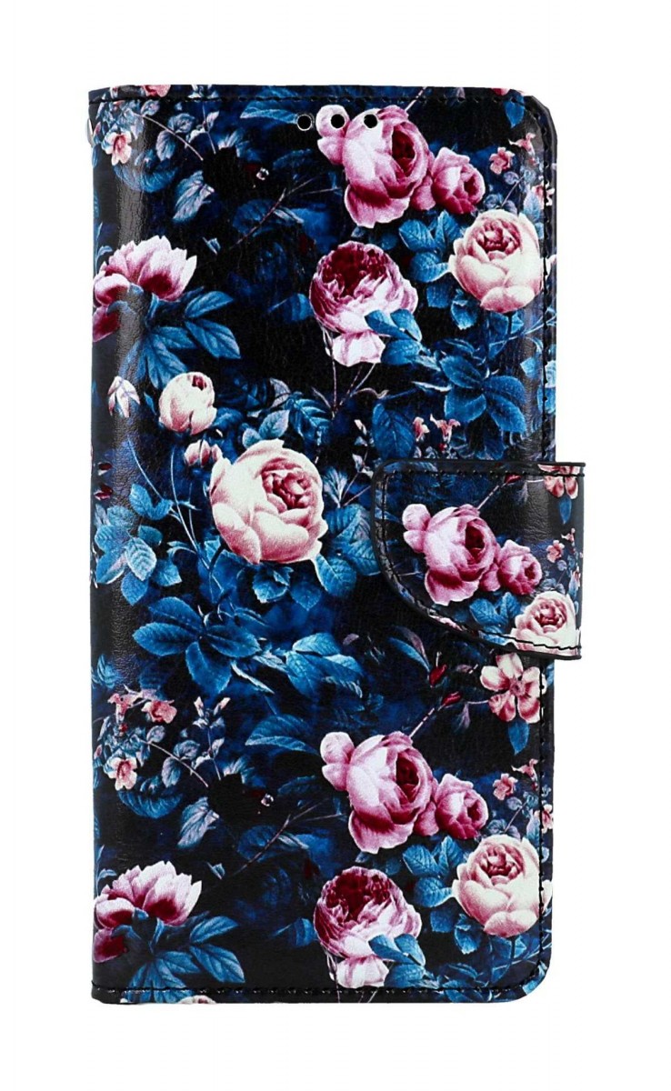 Levně Pouzdro TopQ Xiaomi Redmi Note 13 Pro knížkové Růžičky 127716 (obal neboli kryt na mobil Xiaomi Redmi Note 13 Pro)