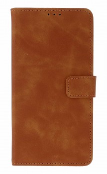Knížkové pouzdro Tender na Xiaomi Redmi 15 hnědé