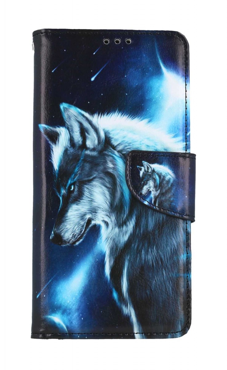 Pouzdro TopQ Xiaomi Redmi Note 13 Pro knížkové Vlkodlak 127719
