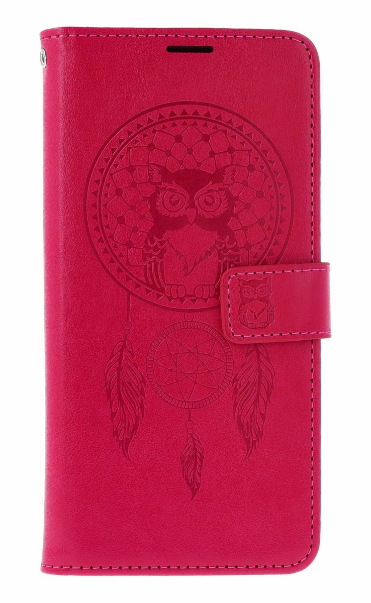 Knížkové pouzdro Mezzo na Xiaomi Redmi Note 14 Pro Lapač se sovičkou růžové