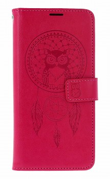 Knížkové pouzdro Mezzo na Xiaomi Redmi Note 14 Pro Lapač se sovičkou růžové